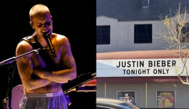 Justin Bieber put on a private concert in Los Angeles the same night as the Junos