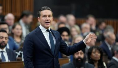 Poilievre says government should cancel Toronto-Quebec City high-speed rail project