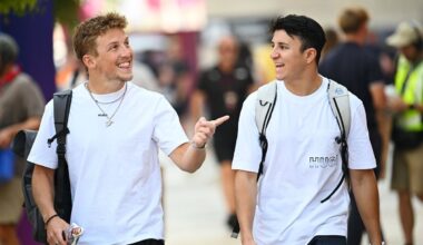 Liam Lawson beats Isack Hadjar in wild Red Bull drift kart battle