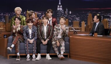 BTS Returns To Late-Night Television With Back-To-Back 'Tonight Show' Performances
