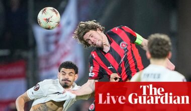 Midtjylland v Nottingham Forest: Europa League last 16, second leg, extra time – live | Europa League