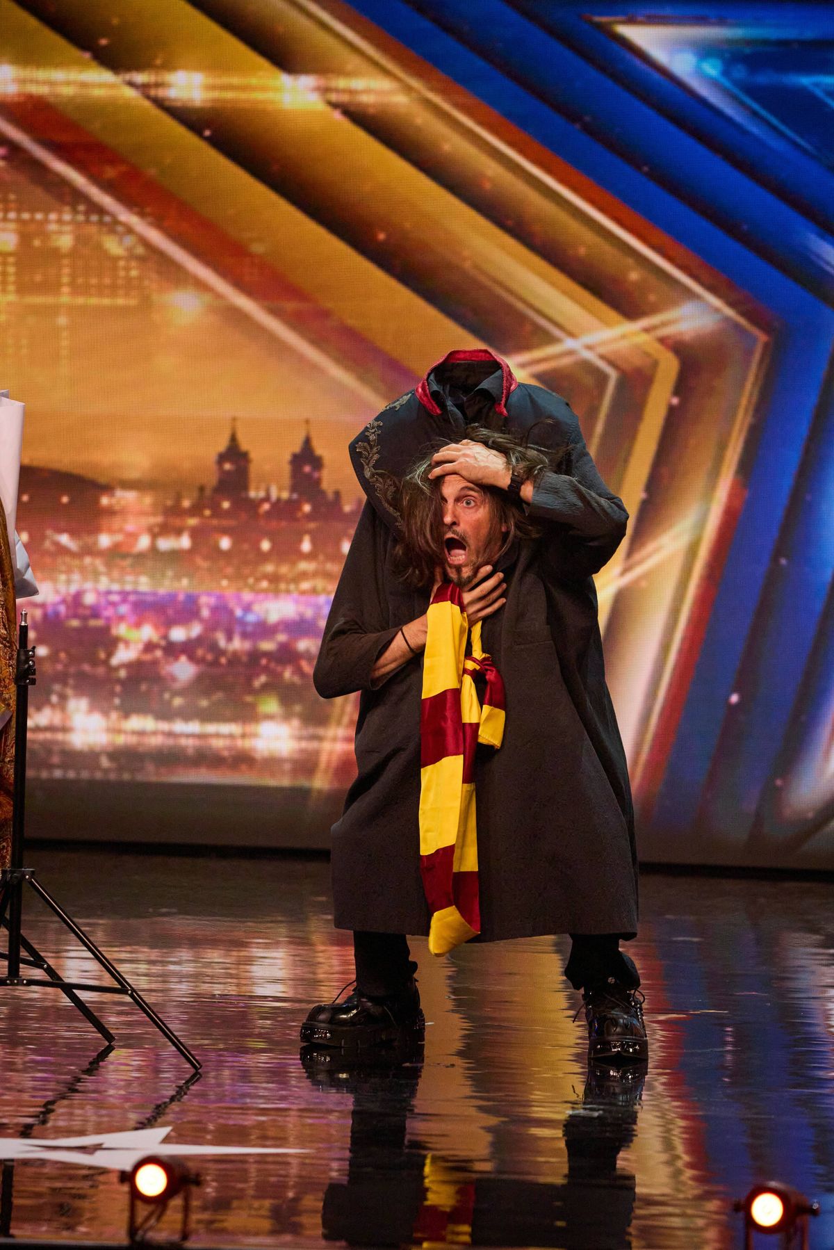 Aldo Nicolini left the judges speechless