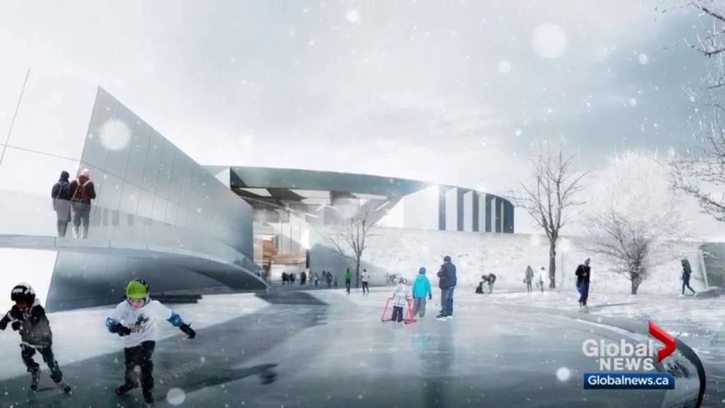 Click to play video: 'Final design for Lewis Farms rec centre revealed Tuesday'