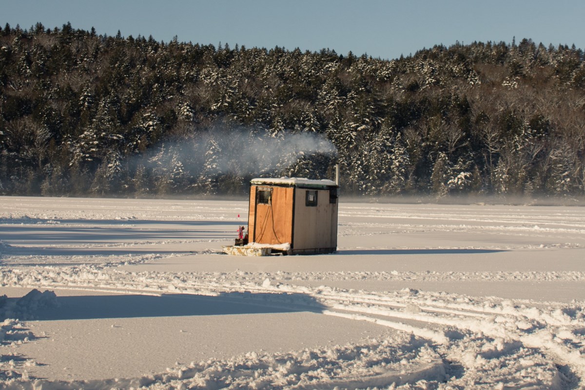 Sault man fined for abandoning ice fishing hut