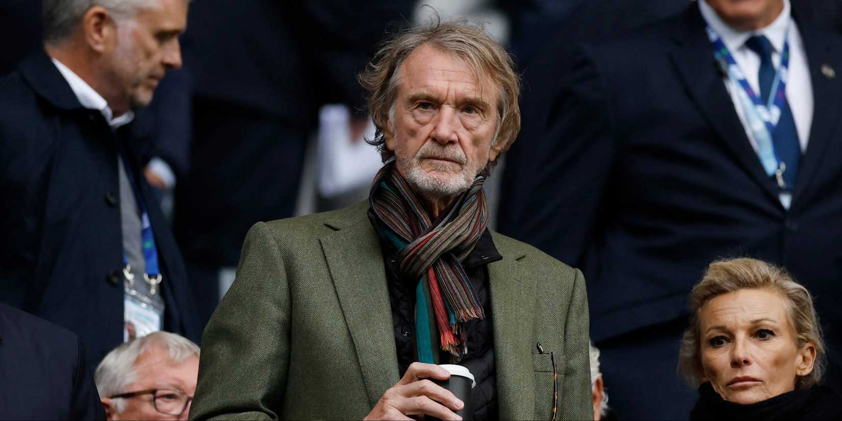 Sir Jim Ratcliffe watches Manchester United