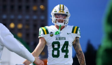 Two Golden Bears impress in CFL Combine athletic testing