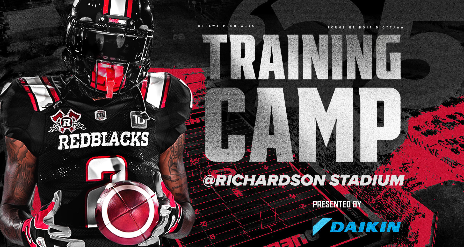 REDBLACKS open 2025 Training Camp In Kingston presented by Daikin Sunday in Kingston