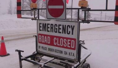 Highway 11 N closed at Thibeault Hill (UPDATED)