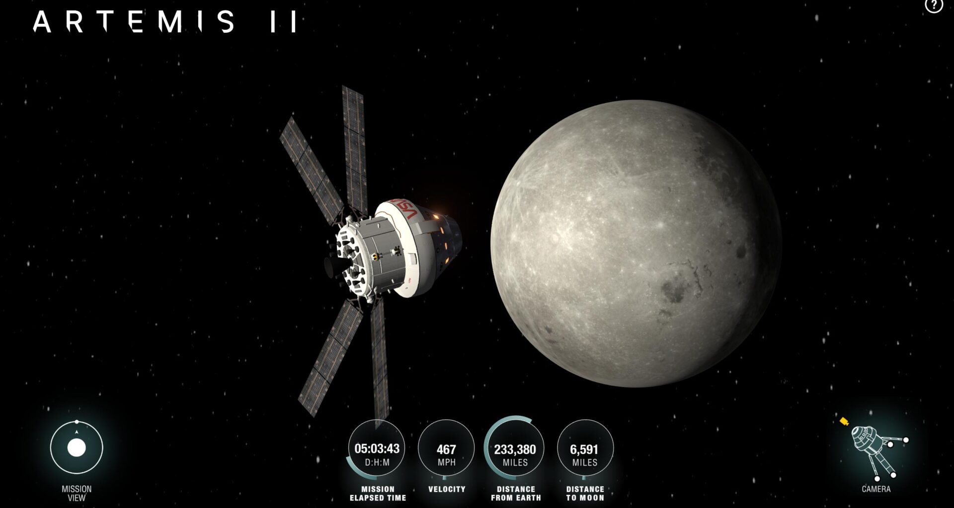 Track NASA’s Artemis II Mission in Real Time