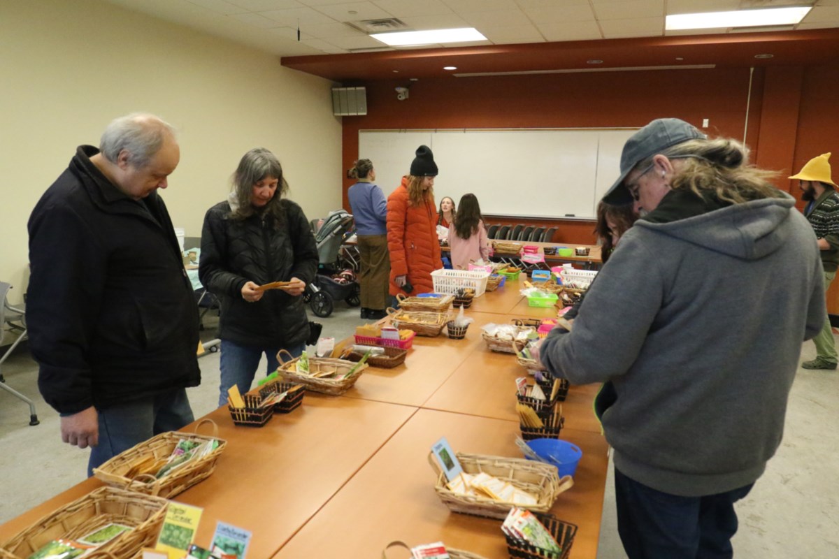 Local gardening enthusiasts get 'seedy' at Algoma Public Health