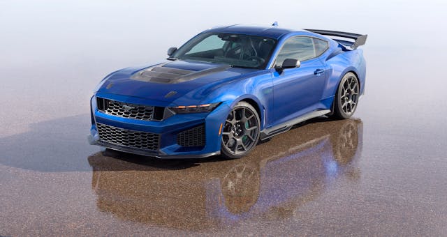 2026 Mustang Dark Horse SC Track Pack front three quarter