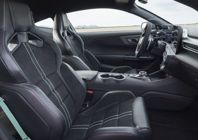 2026 Mustang Dark Horse SC Track Pack interior side view