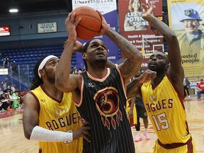 Sudbury Five Newfoundland Rogues action