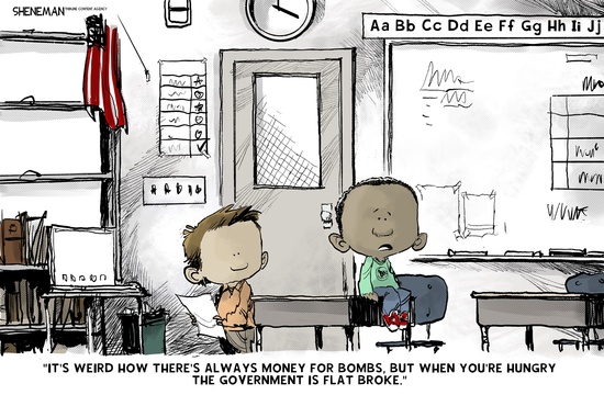 Cartoon by Drew Sheneman Cartoon by Drew Sheneman