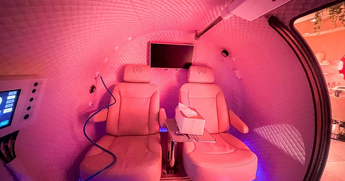 I tried the futuristic wellness treatment Toronto Raptors use and here's how it went