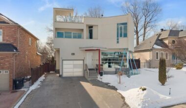 $2.5 million Toronto modern home looks a bit like a late-stage game of Jenga