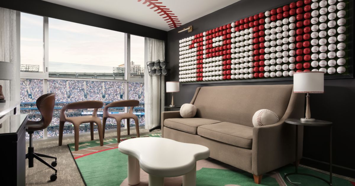 Toronto's famous Rogers Centre hotel unveils baseball-themed suite with field views