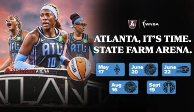 Atlanta Dream to Play Milestone Five Games at State Farm Arena in 2026