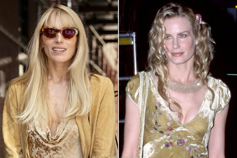 Actress Dree Hemingway (left) as Daryl Hannah (right, in 1999) in 'Love Story'Credit: Eric Liebowitz/FX; J. Vespa/WireImage