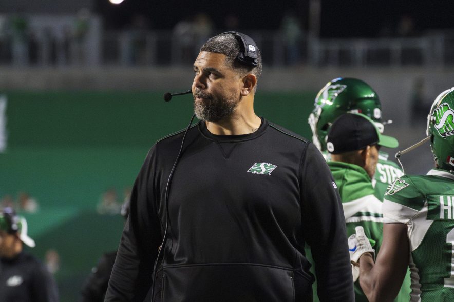 Riders’ head coach Corey Mace wins 2025 CFL Coach of the Year award