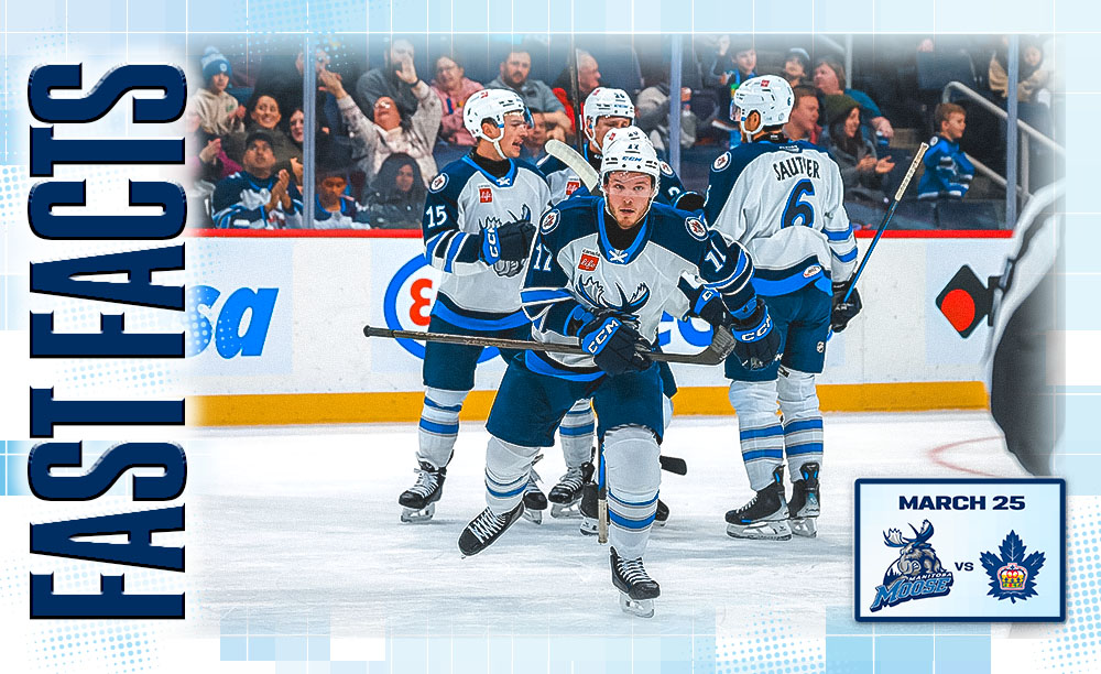 Fast Facts: Moose at Toronto – March 25