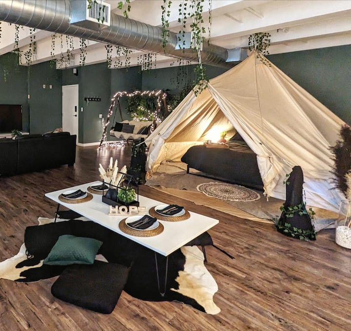 image 2 of 34, Have a romantic picnic for 2 while you stay at our loft. 