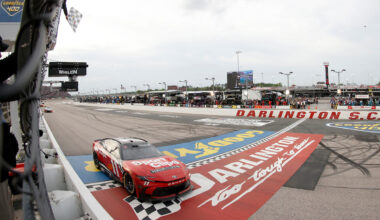 Credit: #11: Denny Hamlin, Joe Gibbs Racing, Sport Clips Haircuts Toyota Camry