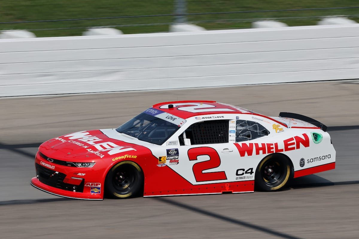 #2: Jesse Love, Richard Childress Racing, Whelen Chevrolet