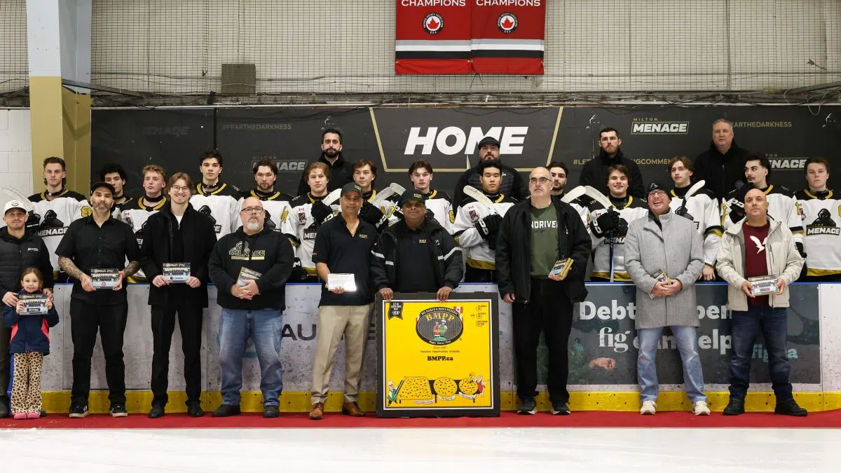 Milton Menace end regular season with a win over Mississauga Chargers