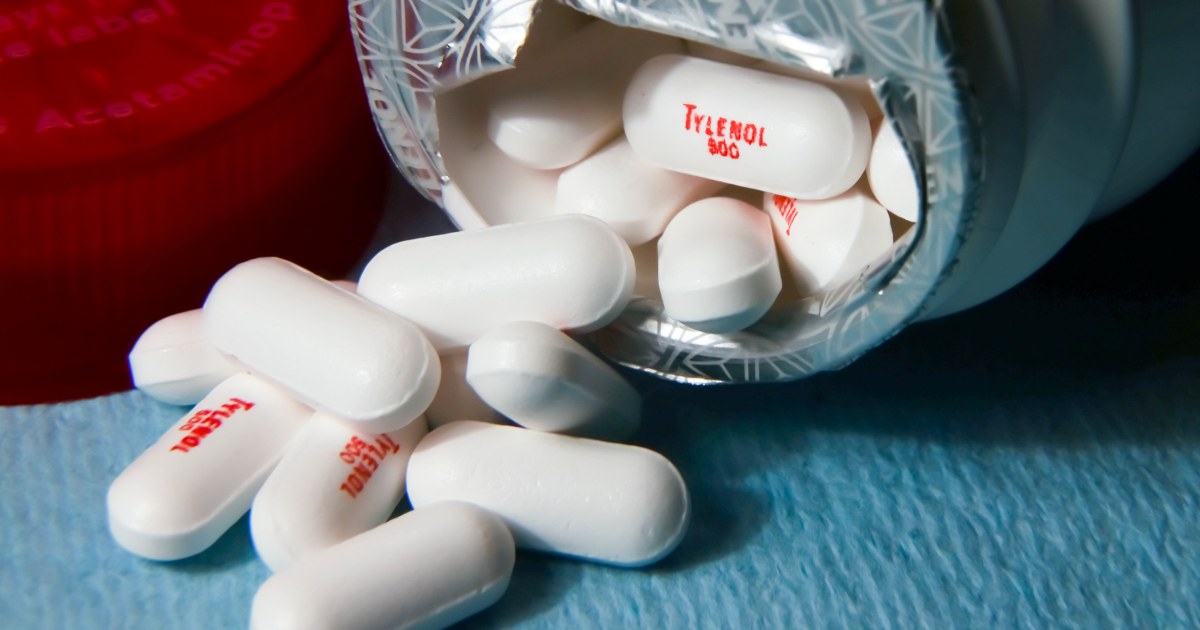 Tylenol orders for some pregnant women fell after Trump said to avoid it