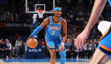 Shai Gilgeous-Alexander scores 20 points for 127th straight game, breaking Wilt Chamberlain's record