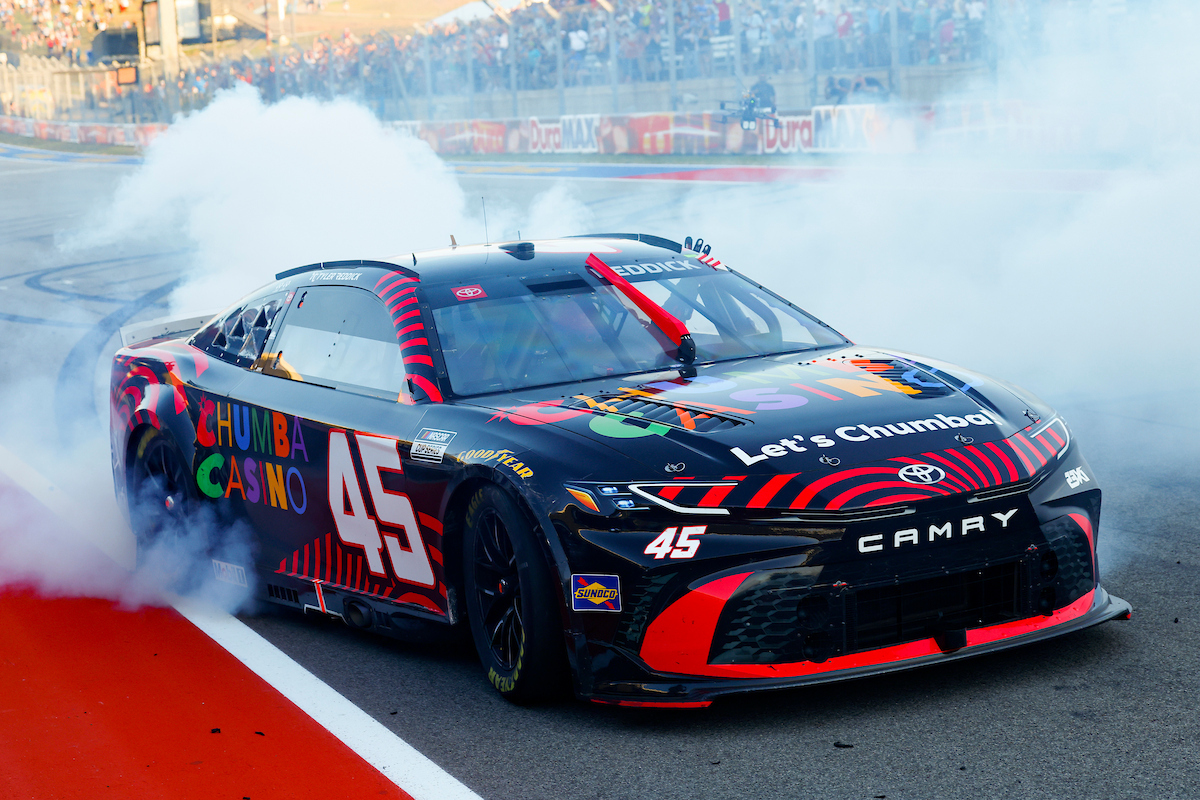 Credit: #45: Tyler Reddick, 23XI Racing, Chumba Casino Toyota Camry