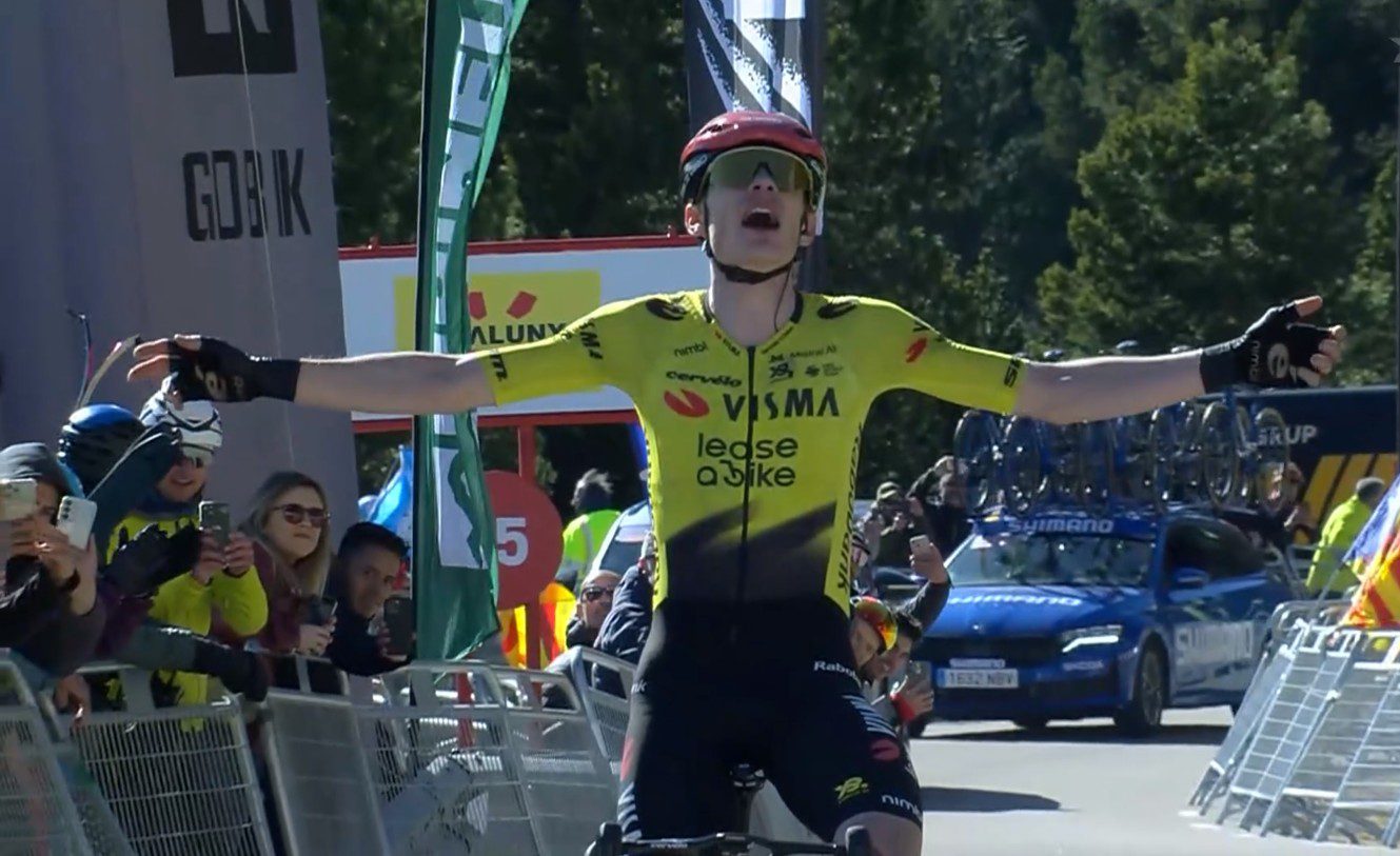 Vingegaard takes control of Volta a Catalunya on summit finish