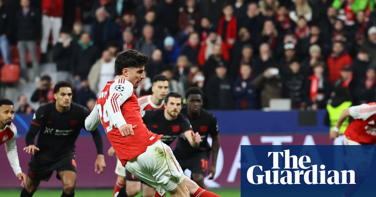 Havertz’s late penalty on return to Leverkusen rescues first-leg draw for Arsenal | Champions League