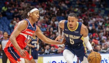 Trey Murphy scores 24 as New Orleans Pelicans hand Washington Wizards their eighth straight loss