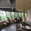 Courtesy of MINOR lab A Community Art Ecosystem in Practice / MINOR lab - Interior Photography, Wood, Glass, Chair