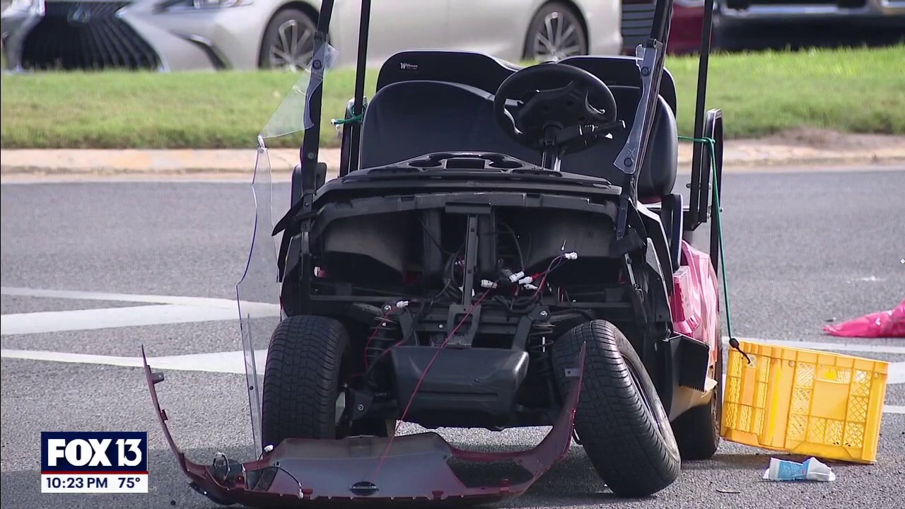 Golf cart crashes on the rise