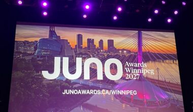 Juno Awards to return to Manitoba in 2027