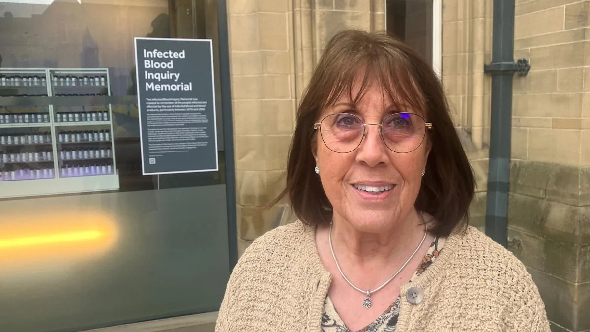 Blood scandal victim says memorial 'means so much'