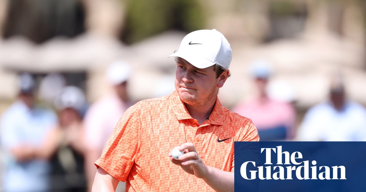 ‘I’m not the brightest but I know how to play golf’: Robert MacIntyre on major ambitions, the Masters and nappy duty | Golf