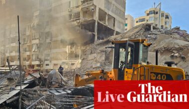 Middle East crisis live: Israel bombs Tehran and Beirut as Trump says no deal with Iran ‘except unconditional surrender’ | US-Israel war on Iran