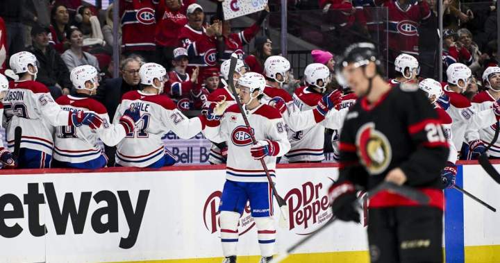 Call of the Wilde: Montreal Canadiens come back to beat Senators in Ottawa - Montreal