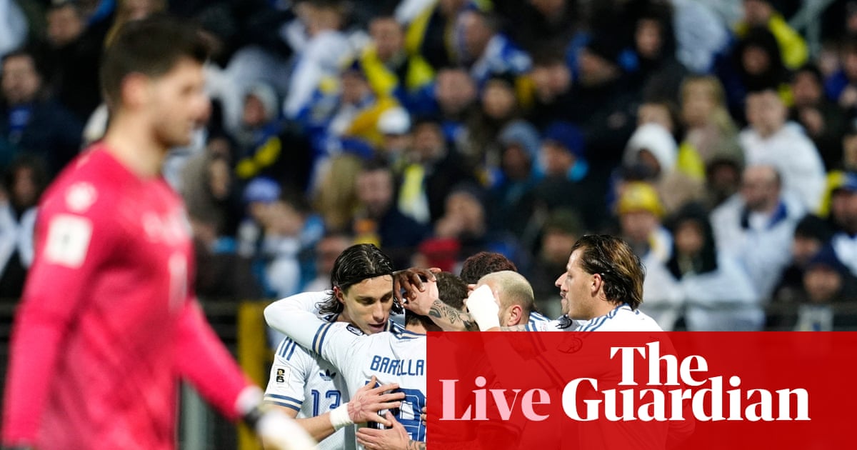 Bosnia and Herzegovina v Italy: World Cup playoff – live | World Cup 2026 qualifiers