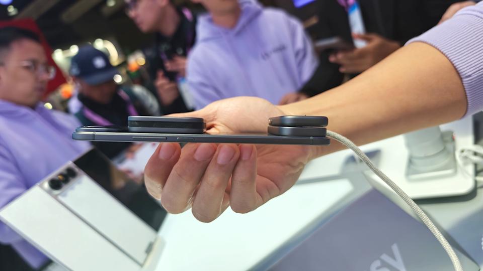 Tecno's modular concept phone at MWC 2026
