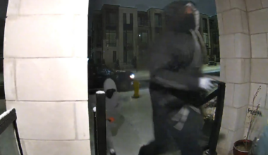 Resident fires gun at suspects