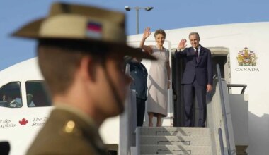 Canada's Prime Minister Mark Carney has landed in Japan