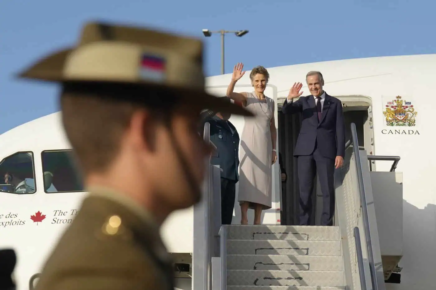 Canada's Prime Minister Mark Carney has landed in Japan