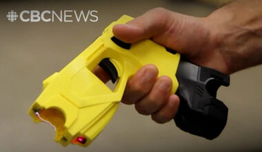 How do Edmonton police officers use Tasers?