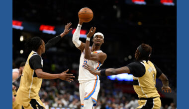 Gilgeous-Alexander scores 40, Thunder pull away for 132-111 win over Wizards after early scuffle