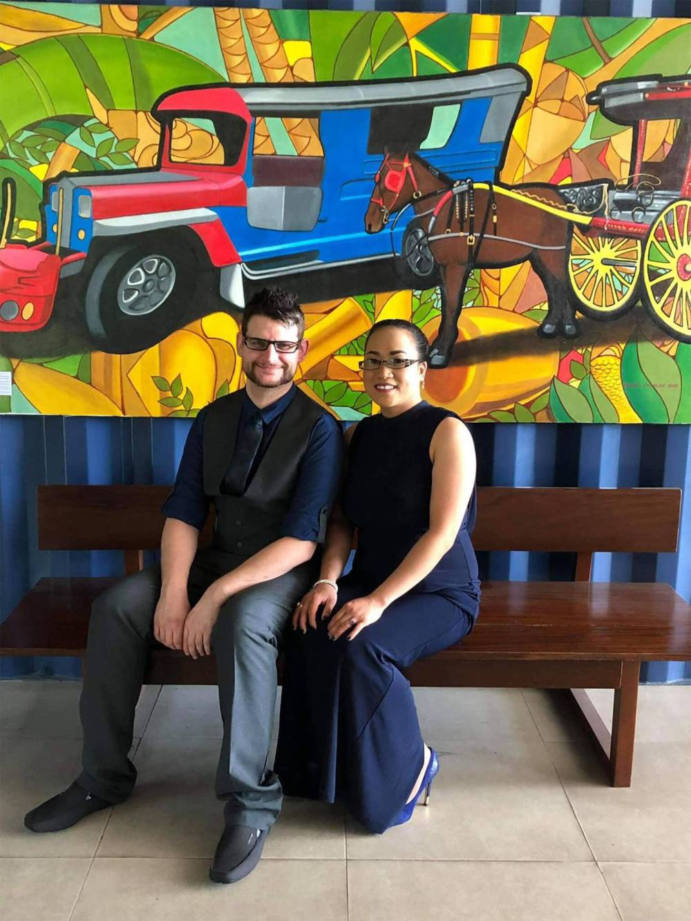 SUPPLIED
Michelle Reynes and Karl Raynes, owners of Palm City.